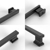 9BUILD 5 Inch(128mm) 20 Pack Matte Black Cabinet Pulls -
