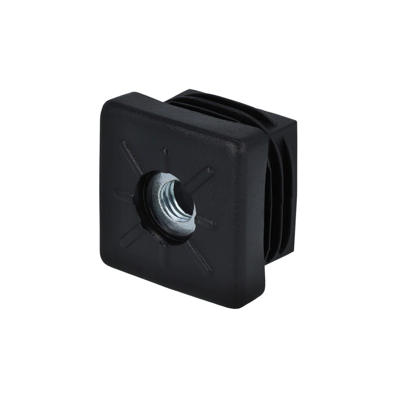 GleitGut 4 x Threaded Plugs Square Tube M8 and M10