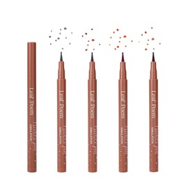 Freckle Pen, 4PCS Fake Freckles Pen Kit for Natural Sunkissed Makeup, 4 Colors Long Lasting Natural Lifelike Freckle Makeup Pen