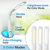 OttLite LED Desk Lamp with Color Changing Base