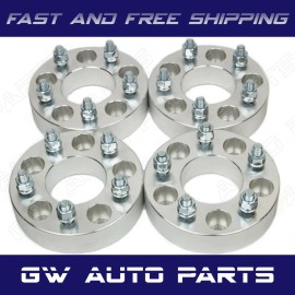 BWA 4 PCs 1.5" WHEEL SPACER ADAPTERS 5X135 TO 5X5 |5x135 to 5x127 CB 87.1 14x2 STUDS