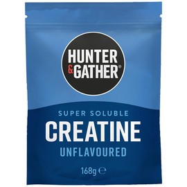 Hunter & Gather Daily Creatine Powder with Magnesium – 5g Creatine Monohydrate – Supports Strength, Energy, Clarity & Muscle Function – Super Soluble, Neutral Taste, Third-Party Tested