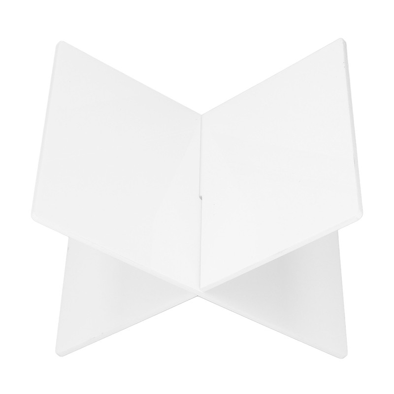 Open Book Display Stand Easy To Assemble Stable Support Acrylic