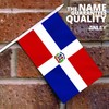 Anley Dominican Mini Flag 12 Pack - Hand Held Small