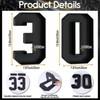 KAINSY 30 Cardboard Numbers for Charcuterie Numbers Fillable 13.8'' Black