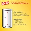 Glad ForceFlex Tall Kitchen Trash Bags, Gain Original Scent W/Febreeze