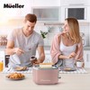 MUELLER HOME Retro Toaster 2 Slice, 7 Browning Levels, 3