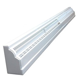 TruAire 48 Inch Baseboard Register (White)