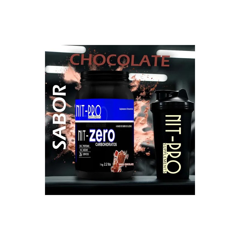Proteína Whey Isolatada Hidrolizada Nit-pro 1kg 60servicios