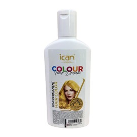 ican London Colour Your Dream Semi Permanent Hair Color 100ml (30-SUN FLOWER YELLOW)