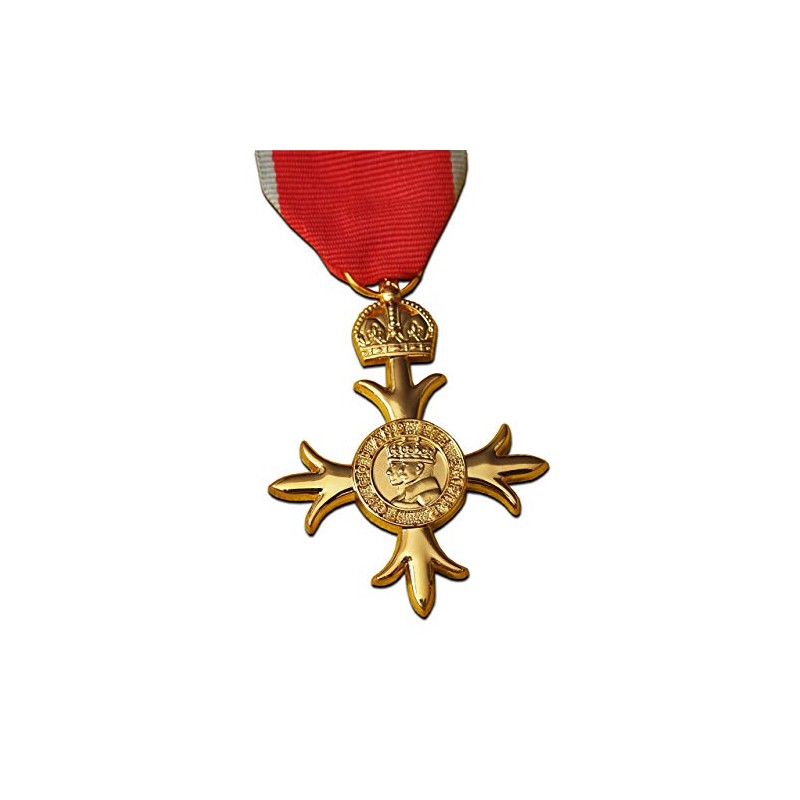 Trikoty OBE Civil Medal With 2nd Type Civil Ribbon for