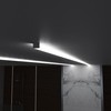 LED Profile in Silver P4-3 100 cm without Cover for