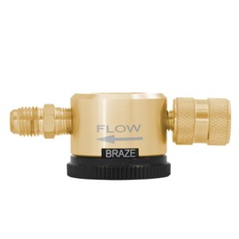 Nitrogen Purge Tool, 1/4 Inch Connector N2 Gas Pressure Regulator Brazing Tool For HVAC