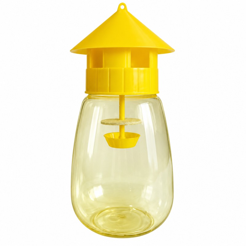 Reusable Fruit Fly Trap for Gardens and Orchards – Yellow