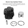 Cylinder Piston Assembly Kit Aluminum Alloy 42mm Electric Chainsaw Cylinder