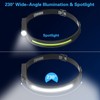 COSOOS LED Headlamp Rechargeable, Bright Head Lamp Flashlight, 1000 Lumen