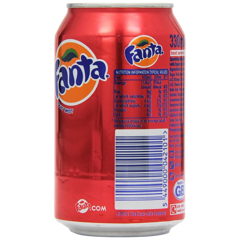 Fanta Fruit Twist 330ml X 24