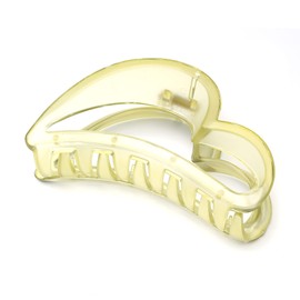 Large Love Hair Clip Beautiful Women's Hair Clip Headpiece Elegant Hair Accessory (Green)