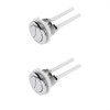 38-45mm Toilet Tank Buttons, Flush Valve Dual Push Button Replacement