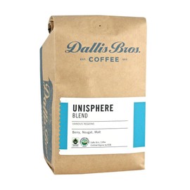 Dallis Bros. Coffee "Unisphere Blend" Medium Roasted Fair Trade Organic Whole Bean Coffee - 5 Pound Bag
