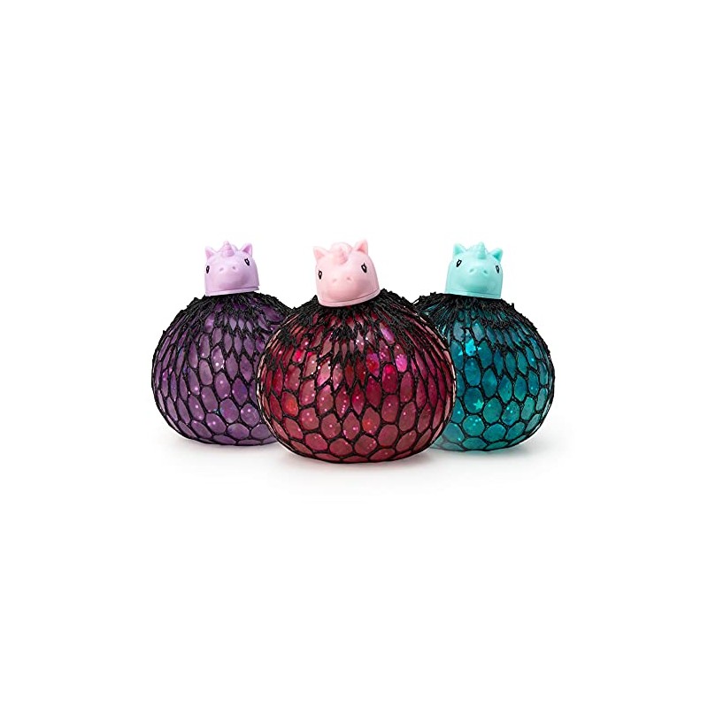 Tobar SCRUNCHEMS UNICORN SQUISHY MESH PET STRESS SQUISH BALL Toy