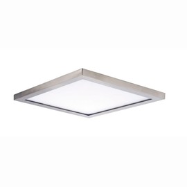 Maxim Lighting 58738WTSN Wafer - 30W 1 LED Flush Mount-0.5 Inches Tall and 15 Inches Wide, Finish Color: Satin Nickel