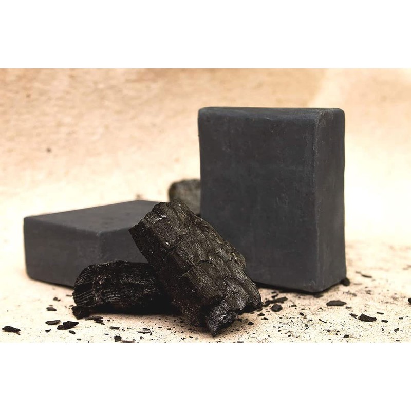 Handmade Ayurvedic Charcoal Soap (Charcoal Soap) 3.5 oz (100 g)
