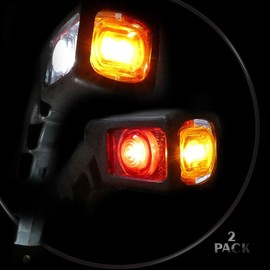 Riloer Side Markers 2X 12V Led Bending For Side Markers For Cars, Trucks, Trailers And Trucks