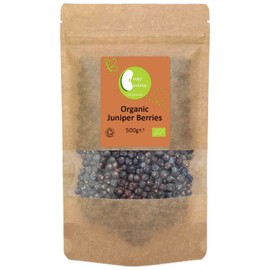 Organic Juniper Berries - Certified Organic - by Busy Beans Organic (500g)