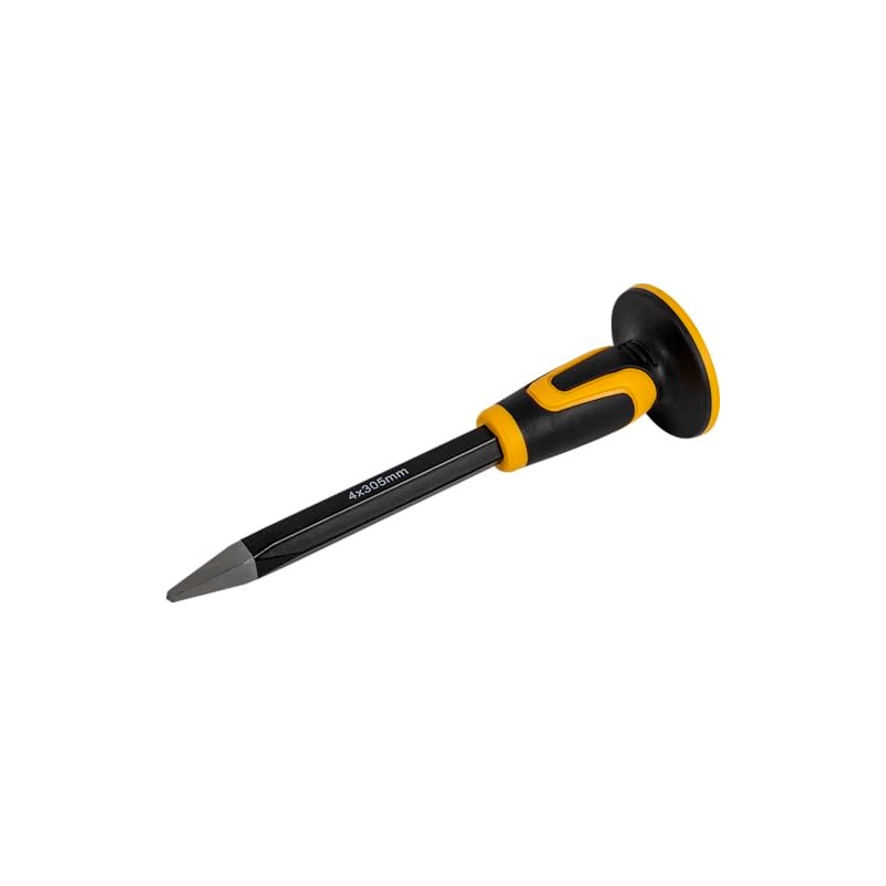 Roughneck ROU31998 Concrete Chisel with Hand Guard 4x305mm / 5/32x12(in)