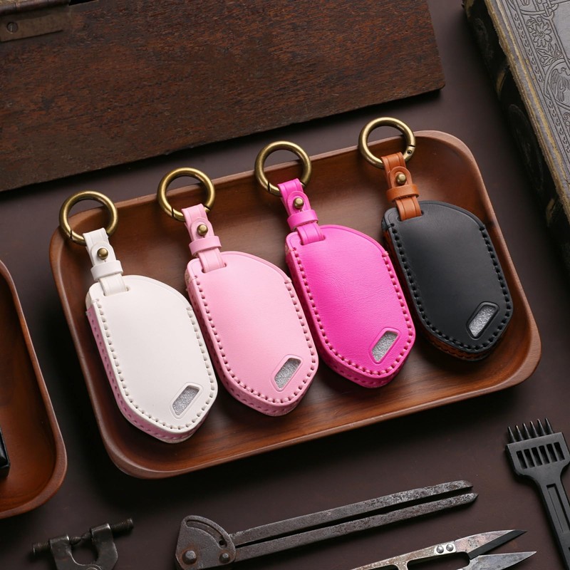 KEAIKE White Key Fob Cover Fit for Kia Telluride Accessories