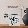 Young's Inc. Wood Bless You Tissue Box Cover - Tissue