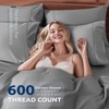 Shilucheng 100% Cotton California King Size Duvet Covers - 600