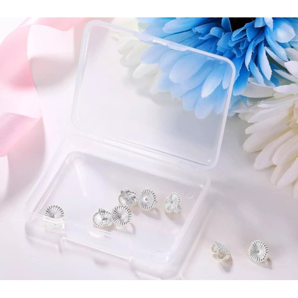Branded 8 Pieces Earring Backs for Droopy Ears Large Earring
