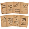 Title rework: Pack of 8 Lined Notebooks with Motivational Cover