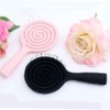 Graphic Hair Brush Hair Comb Curly Hair Brush Black /