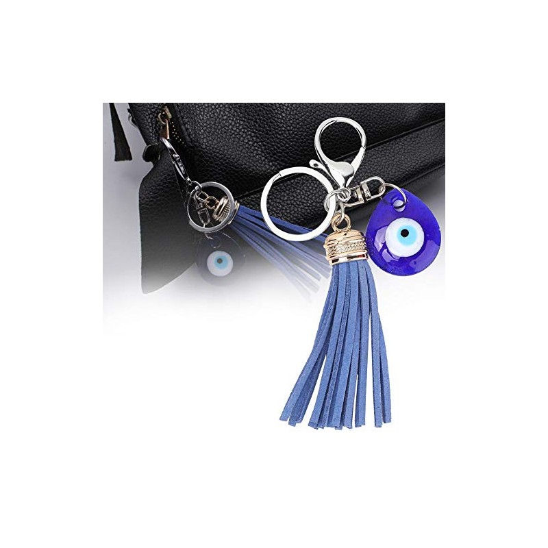Hztyyier Turkish Eye Keyring, Nazar Boncuk Key Ring, Evil Eye