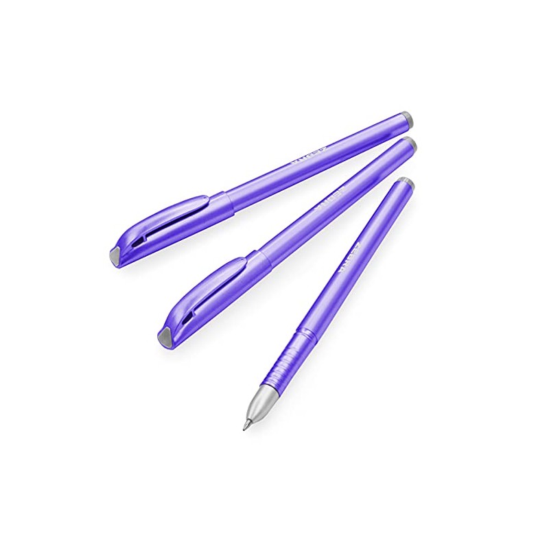 Zebra ZGE Gel Ink Stick Pens - Metallic Barrel -