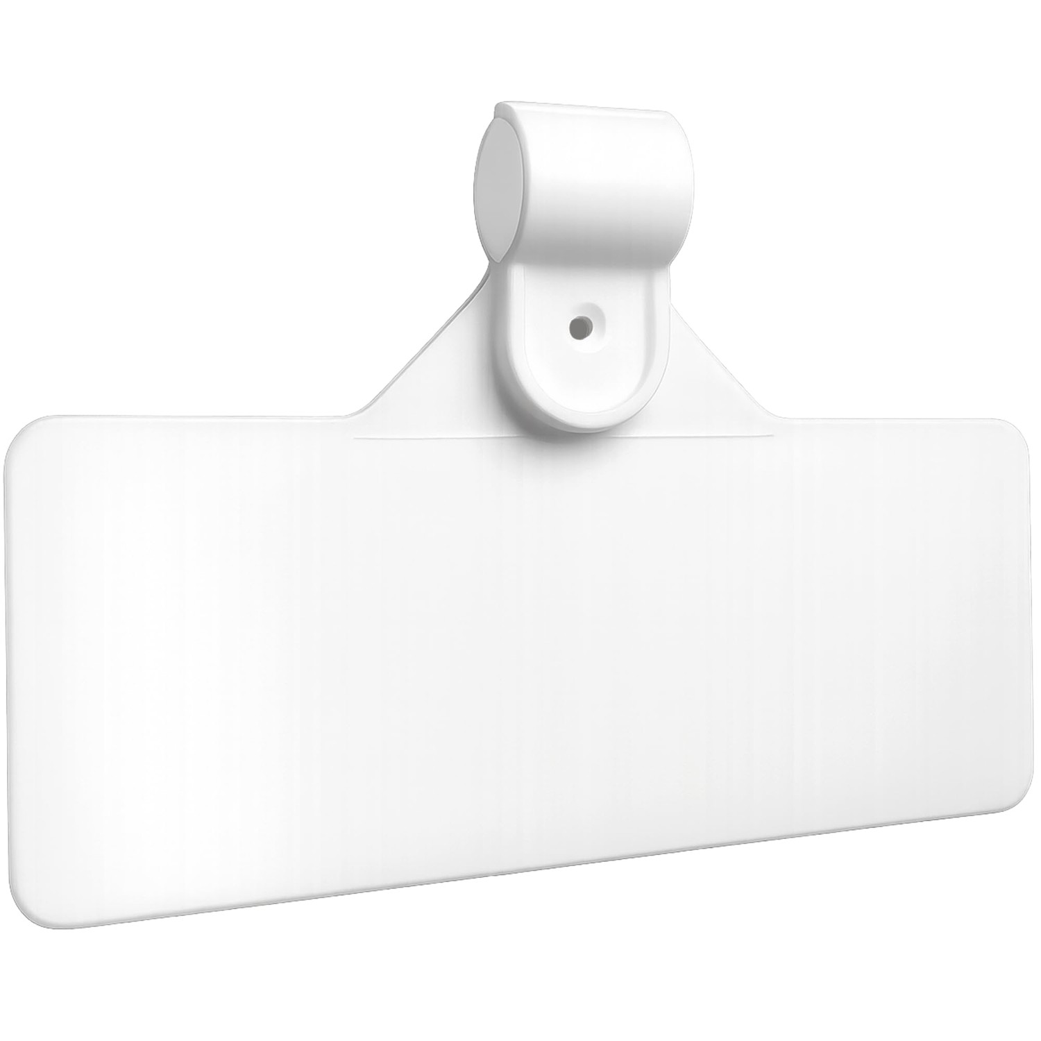 Gluposti 25 Plastic Wire Shelf Label Holder, Reusable Clip-on Adhesive ...