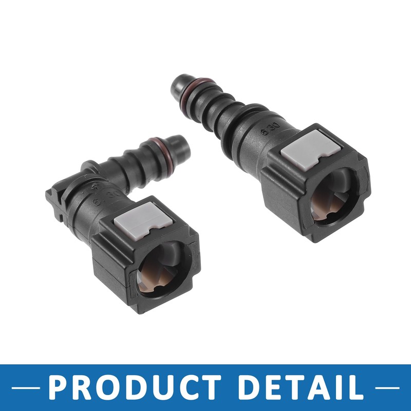 A ABSOPRO Fuel Line Hose Release Connector 1/4" 6.3mm to