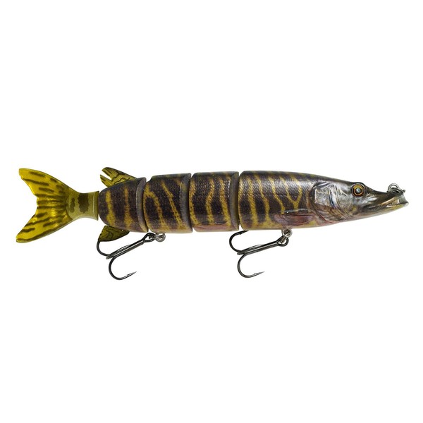 Savage Gear Pike 3D - 26 cm - 130 g - Hecht Swimbait - Couleur : Striped Pike