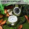 Xuhal Compass Hiking Survival Compass Military Grade Lensatic Sighting Compass