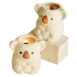 Jascaela Lovely Koala Scented Candle Essential Oil Scented Home Scented Soybean Jar Candle Brithday Party Gift Set