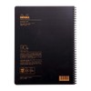 RHODIA 119901C - Spiral Notebook (Full Bound) Black A4+ |