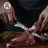 MITSUMOTO SAKARI Japanese Boning Knife, Hand-Forged Damascus Kitchen Knives