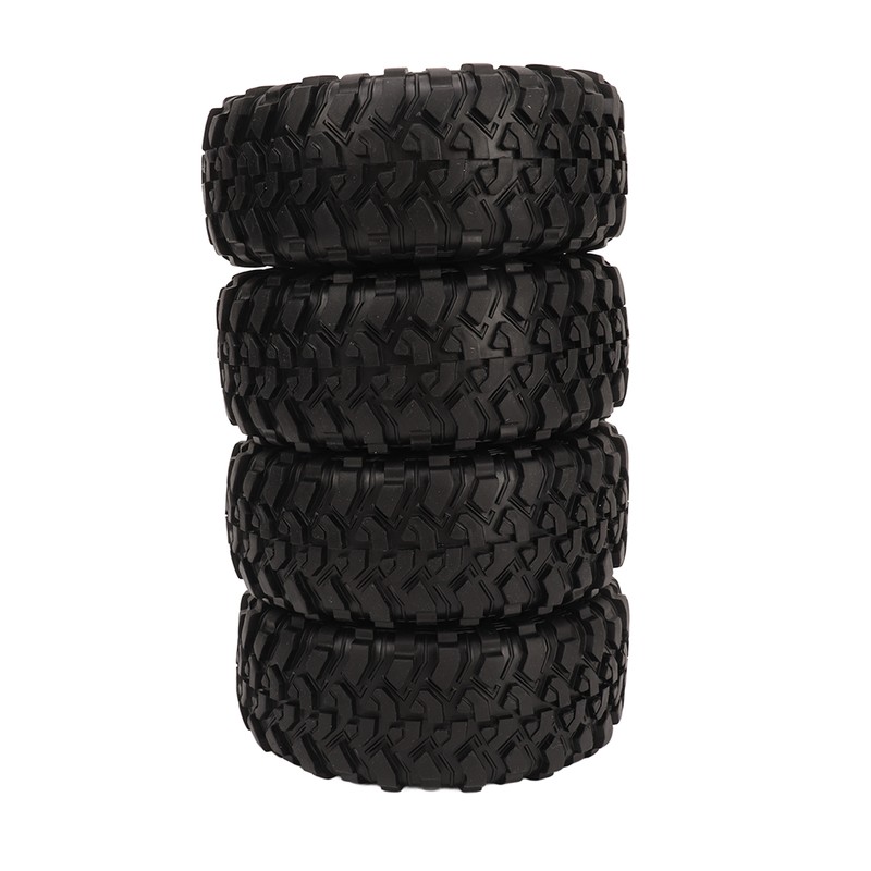 1.9in RC Car Tire Uneven Texture Surface Stable Grip Rubber