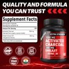 Activated Charcoal 1,200mg Per Serving by BEBEFEN | Enhanced with