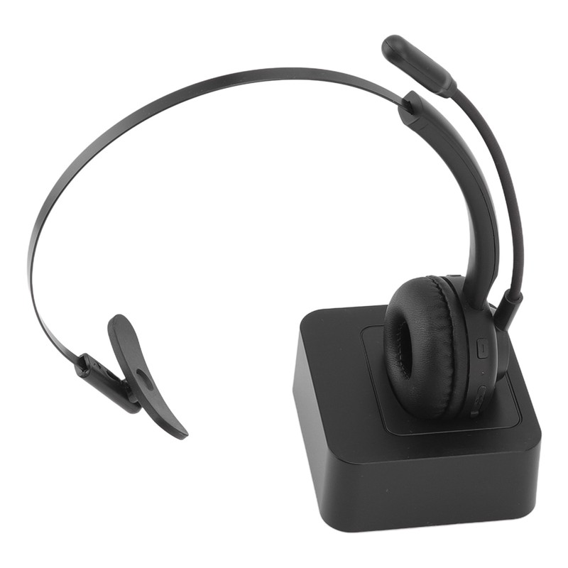 Call Center Headset Noise Cancelling Comfortable Adjustable Bluetooth Headset with