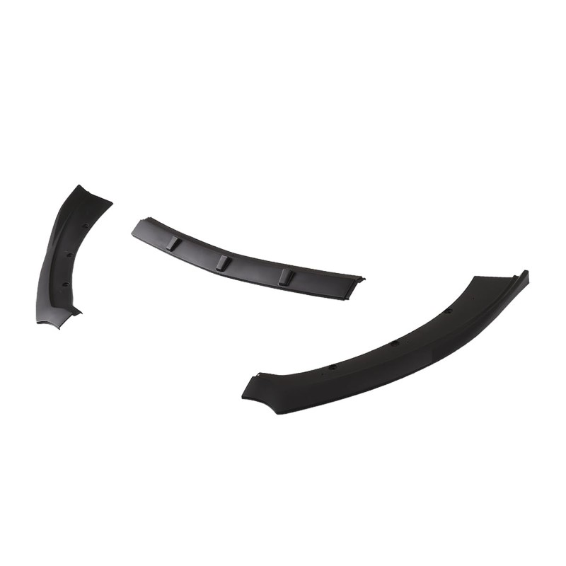Spec-D Tuning Black Front Bumper Lip Spoiler Splitter Body Kit