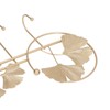 Wall Coat Rack Ginkgo Leaf Design Simple Elegant Style Wide